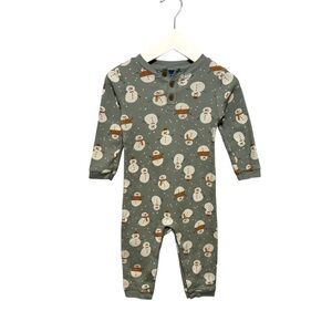 ⭐️ 5/$30 Old Navy Kids One Piece Sleeper size 12-18 Months